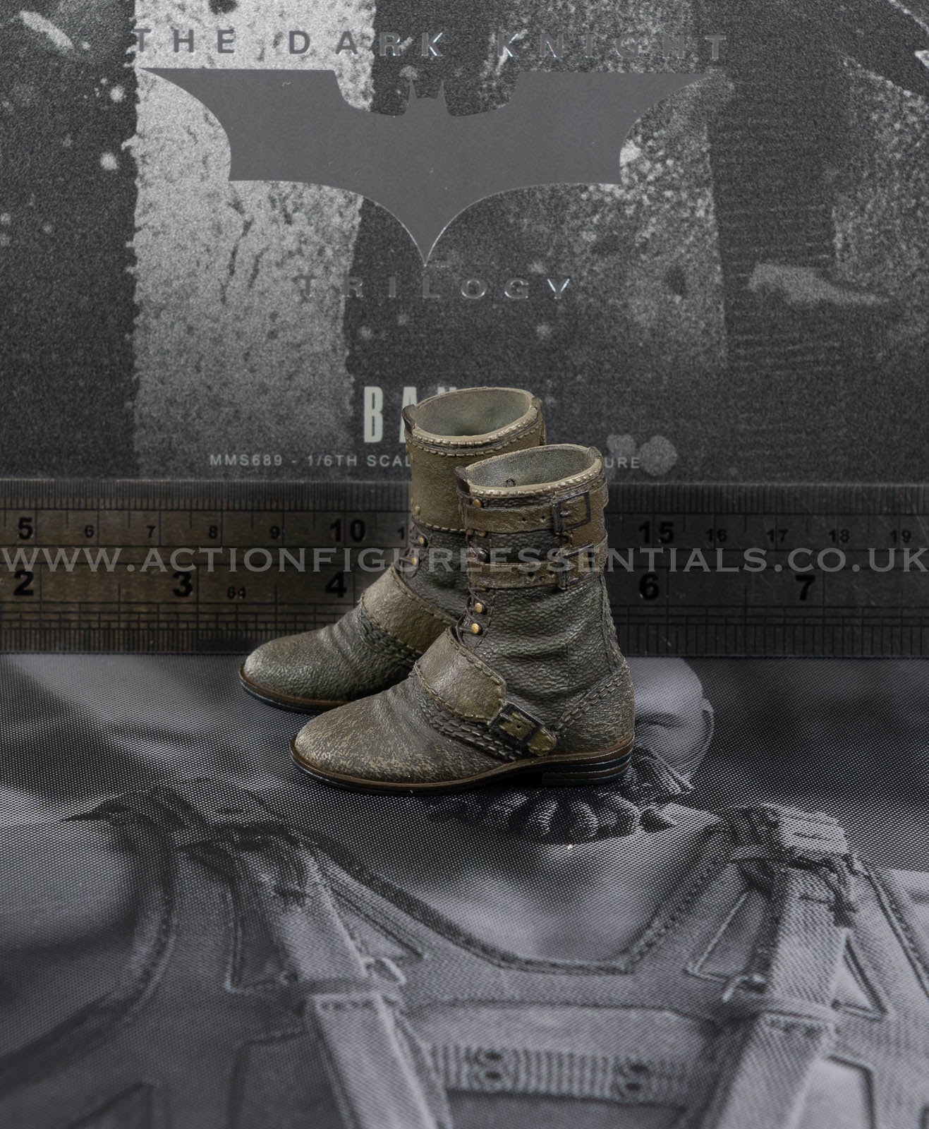 Hot Toys Bane Combat Boots MMS689 Batman The Dark Knight DC