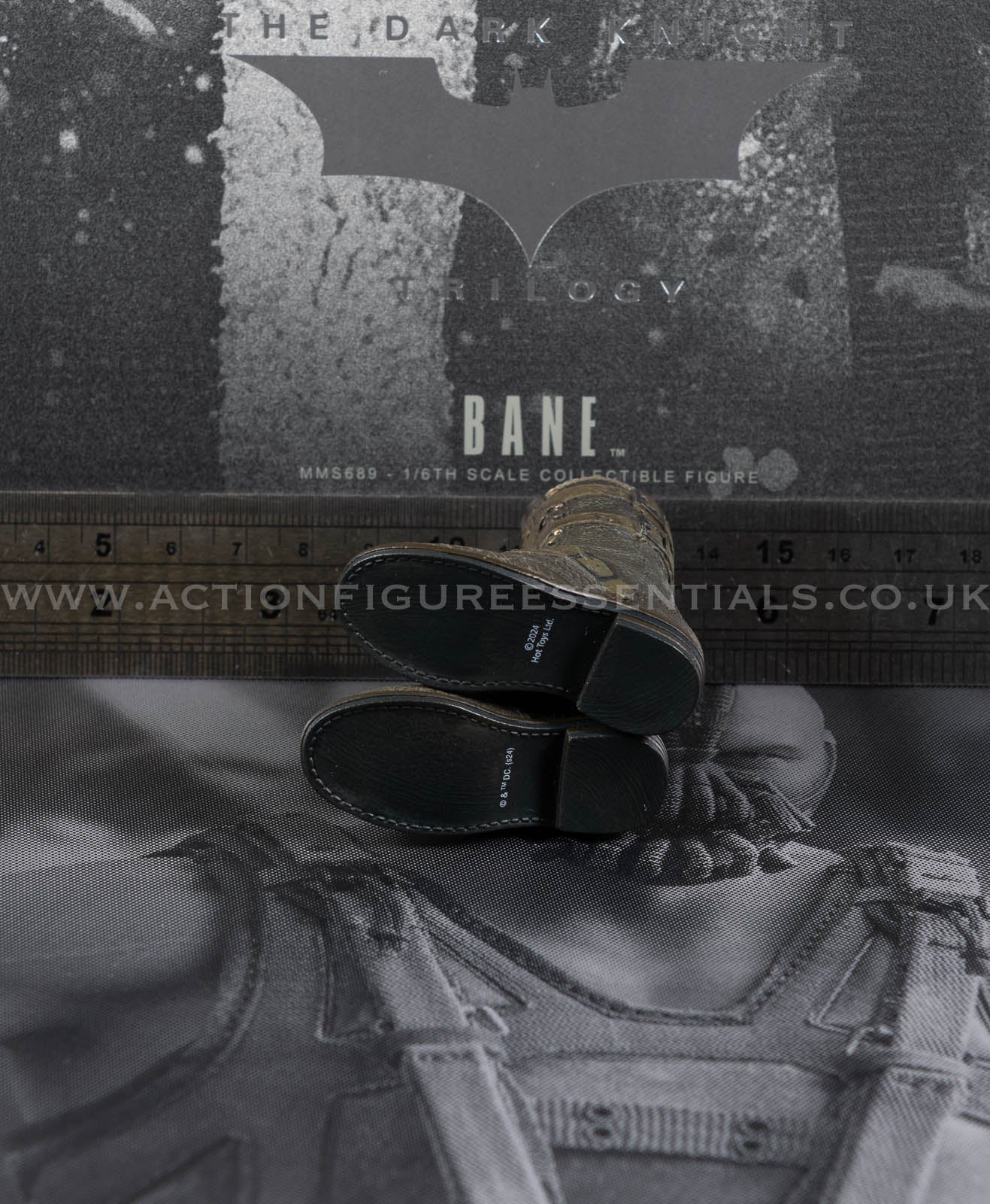 Hot Toys Bane Combat Boots MMS689 Batman The Dark Knight DC
