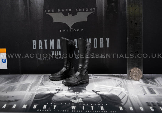 Hot Toys Batman Tall Boots (2 part) - Armory MMS702 1/6 Scale Parts DC Comics
