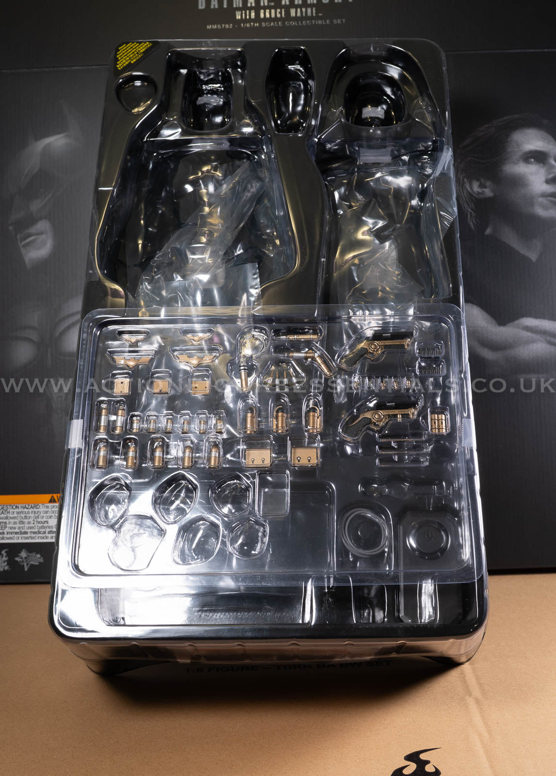 Hot Toys Batman Armoury Set Only Batcave MMS702 1/6 Scale Parts DC Comics