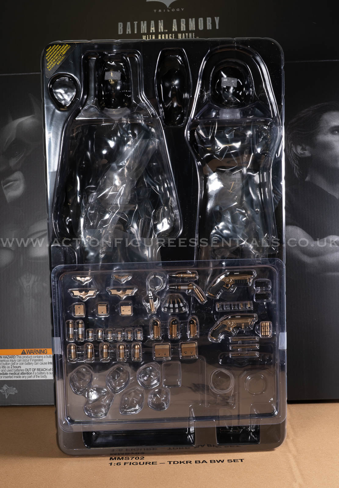 Hot Toys Batman Armoury Set Only Batcave MMS702 1/6 Scale Parts DC Comics