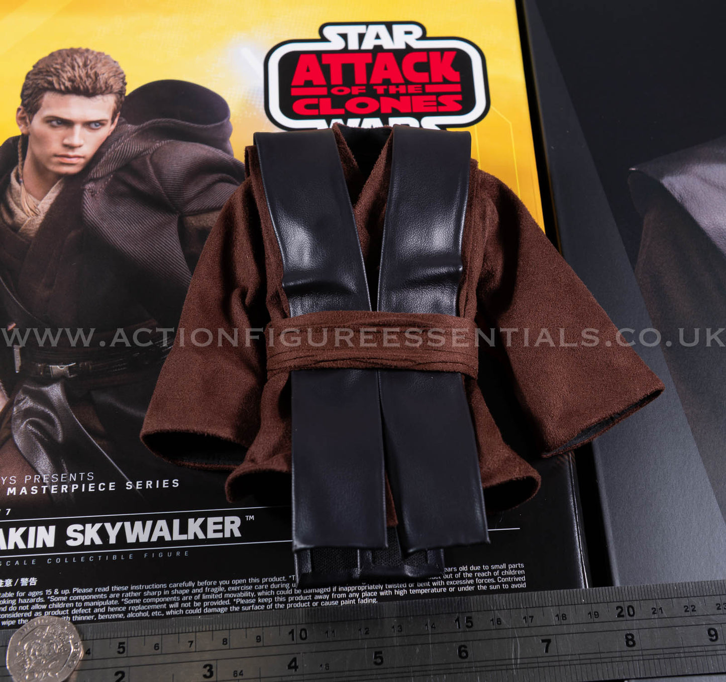 Anakin Skywalker Tunic Jedi Hot Toys MMS677 Star Wars AOTC 1/6 Part