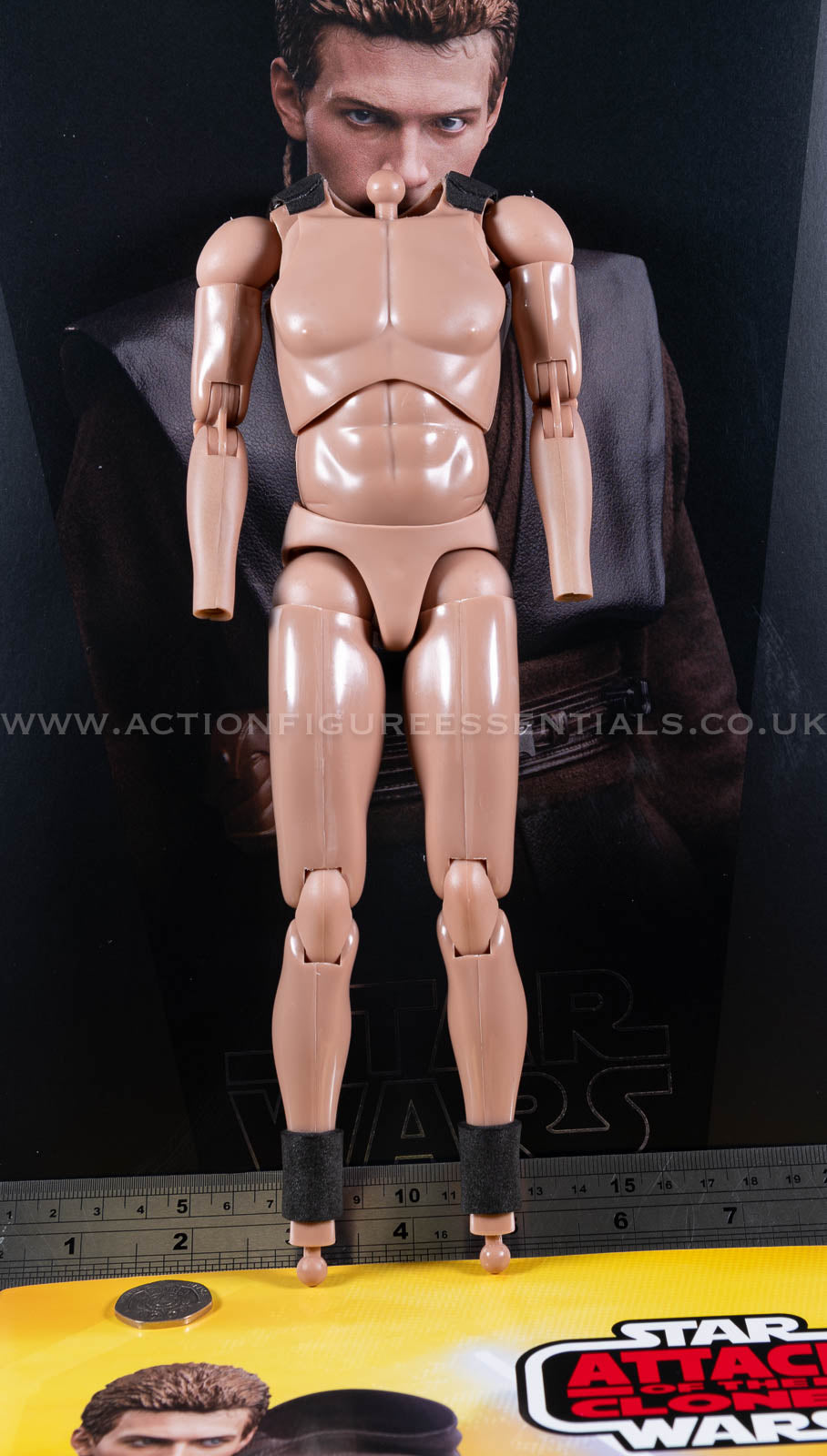 Anakin Skywalker Body Hot Toys MMS677 Star Wars AOTC 1/6 Part