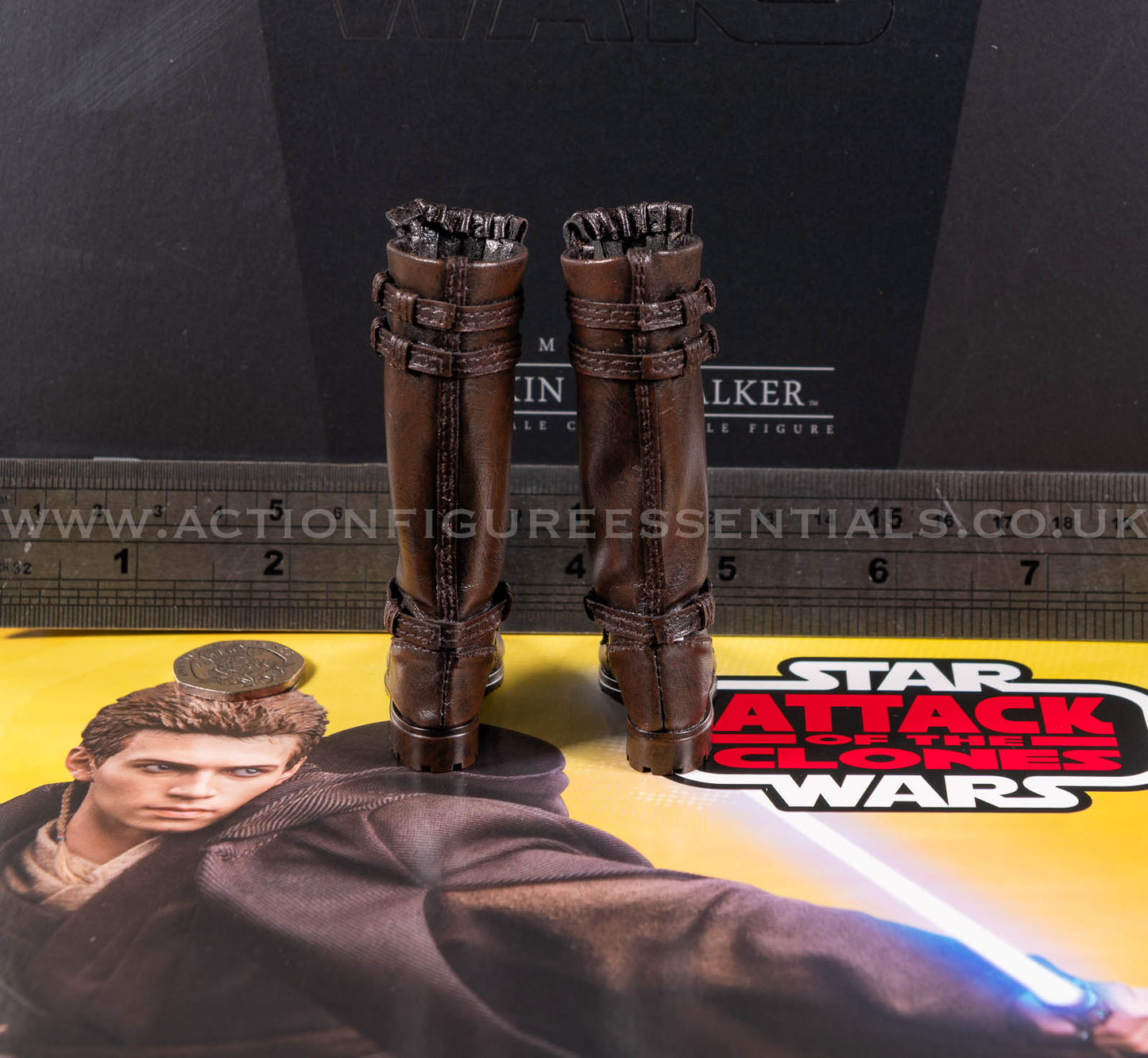 Anakin Skywalker Tall Boots Hot Toys MMS677 Star Wars AOTC 1/6 Part