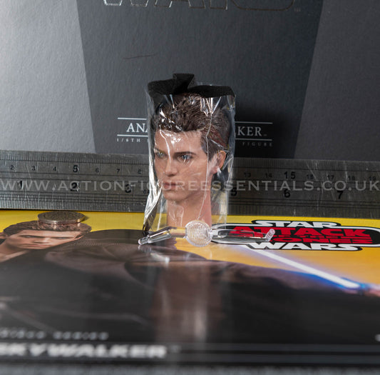 Anakin Skywalker Head Sculpt Hot Toys MMS677 Star Wars AOTC 1/6 Part