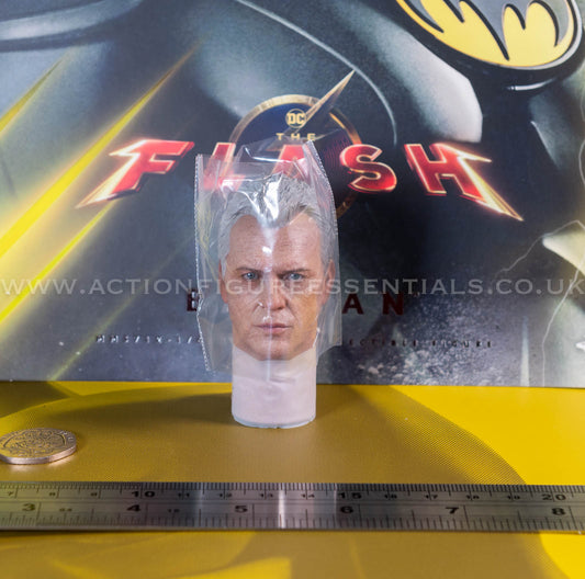 Hot Toys - Batman - Head Sculpt Unmasked - Michael Keaton - Modern Suit - MMS712 - 1:6 Loose Parts