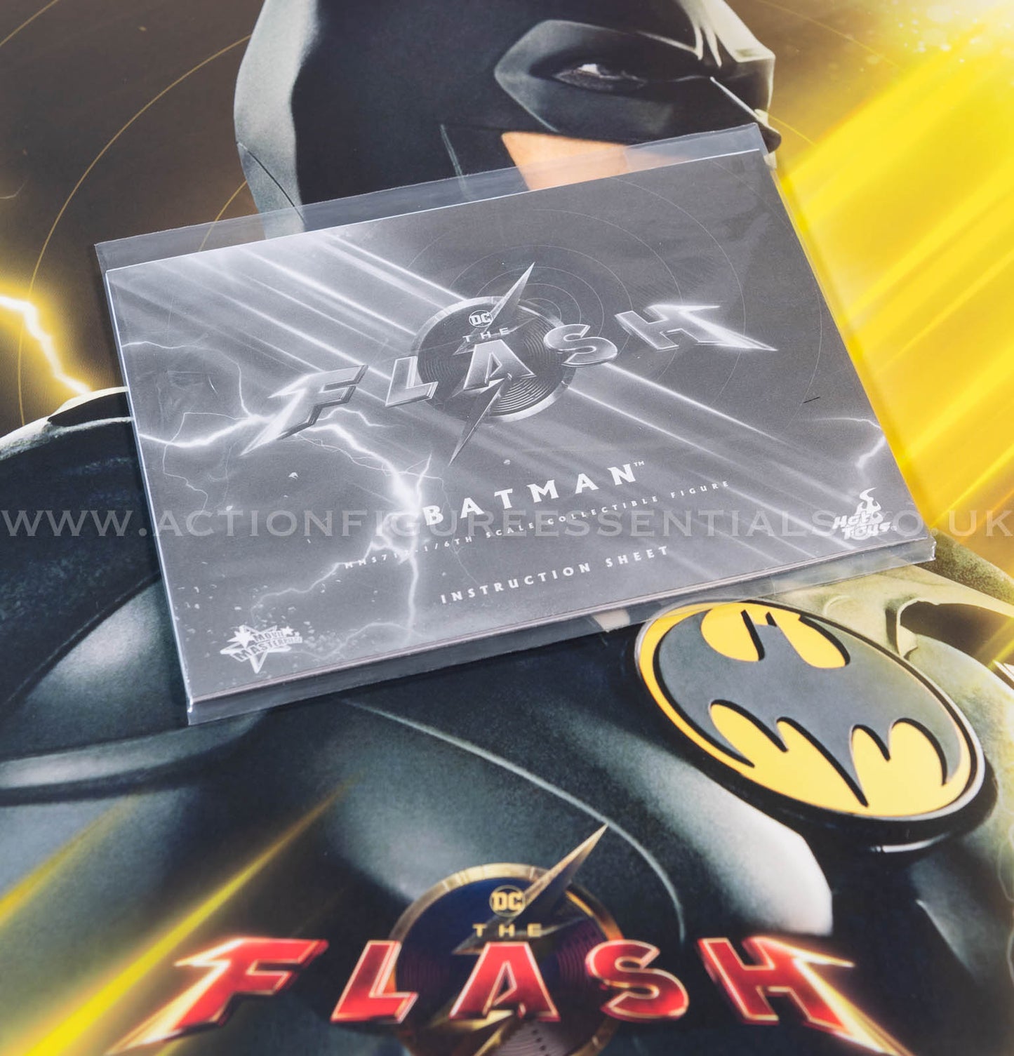 Hot Toys - Batman - Michael Keaton - Modern Suit - Instructions Set - MMS712 - 1:6 Loose Parts