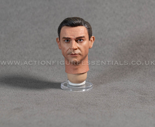 James Bond Head Sculpt Custom Sean Connery 007 1/6 Hot Toys Scale