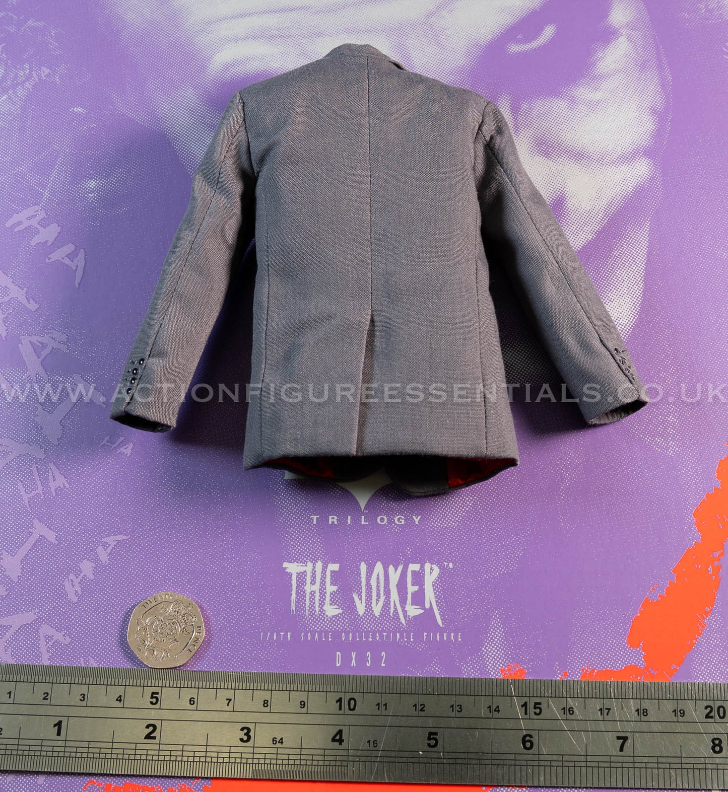 Hot Toys - The Joker - Blazer Jacket - Heath Ledger - Dark Knight Trilogy - DX32 - 1:6 Loose Parts