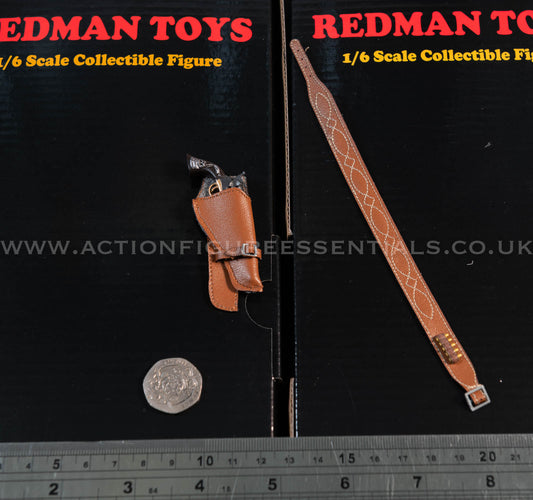 Redman Toys - The Good - Colt Revolver w Holster and Belt - Cowboy Western 1:6 Loose Parts