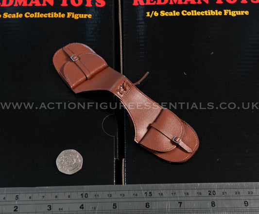 Redman Toys - The Good - Saddle Bags- Cowboy Western 1:6 Loose Parts