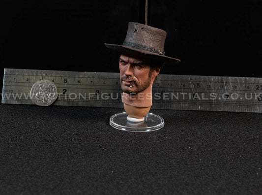 Redman Toys - The Good - Head Sculpt w Cigar - Cowboy Western 1:6 Loose Parts