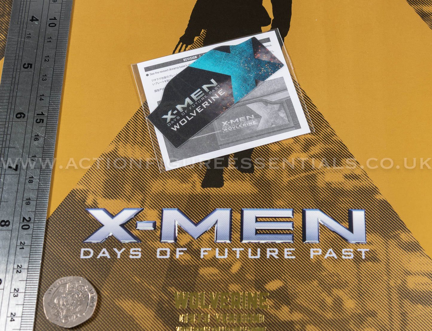 Hot Toys - Wolverine - Diorama Display Base Stand - Hugh Jackman - 1973 - MMS660 Deluxe 1:6 Loose Parts