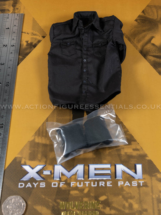 Hot Toys - Wolverine - Black Shirt - Hugh Jackman - 1973 - MMS660 Deluxe 1:6 Loose Parts