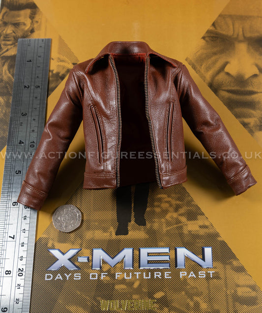 Hot Toys - Wolverine - Genuine Leather Jacket - Hugh Jackman - 1973 - MMS660 Deluxe 1:6 Loose Parts