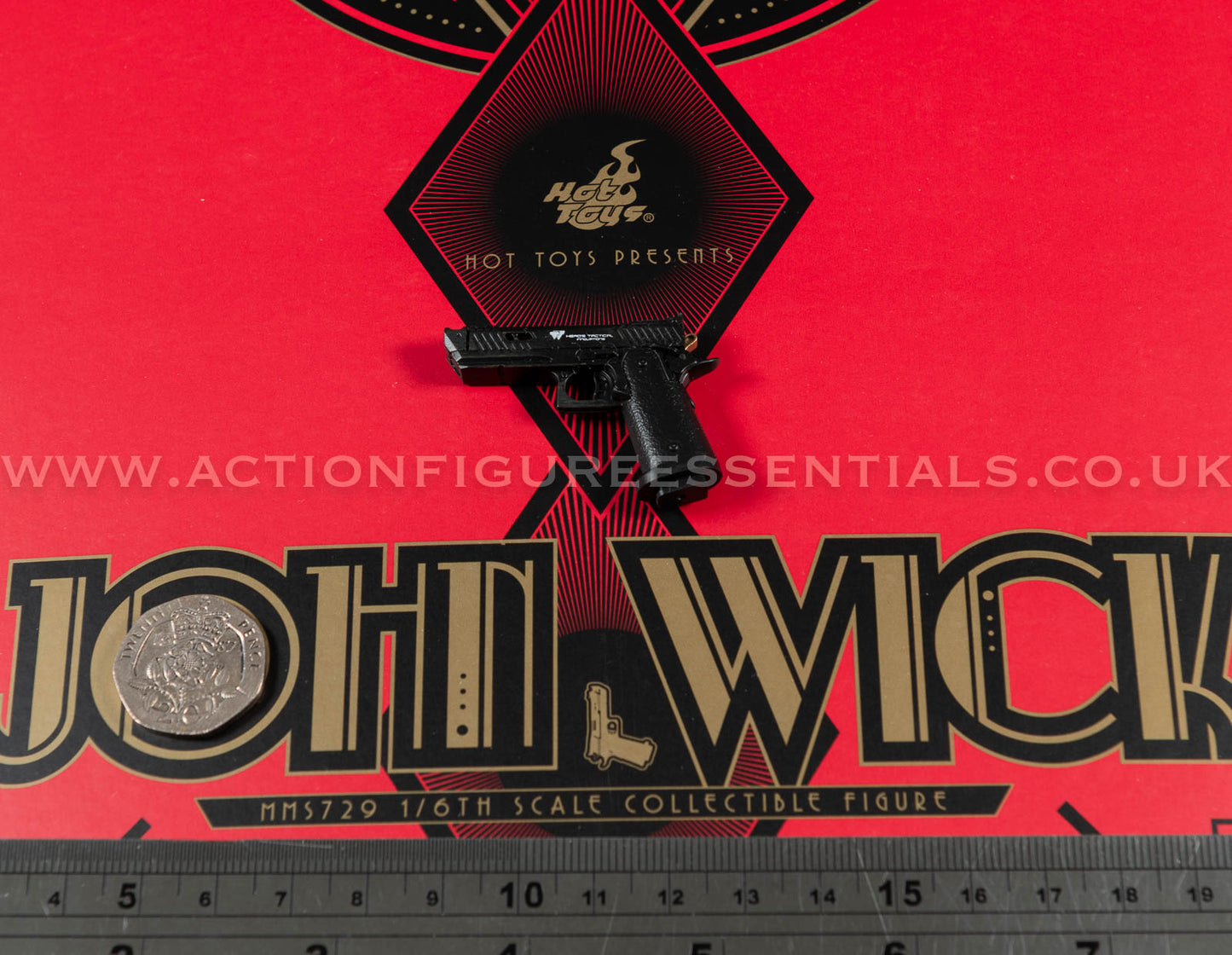 Hot Toys - John Wick - Pistol - Taran Tactical Innovations Pit Viper - Keanu Reeves - MMS729 1:6 Loose Parts
