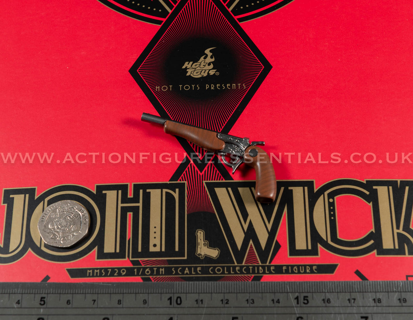 Hot Toys - John Wick - Dueling Pistol - Keanu Reeves - MMS729 1:6 Loose Parts