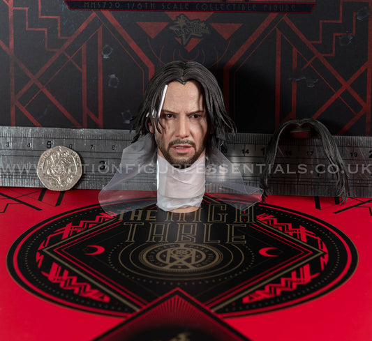 Hot Toys - John Wick - Head Sculpt - Keanu Reeves - MMS729 1:6 Loose Parts
