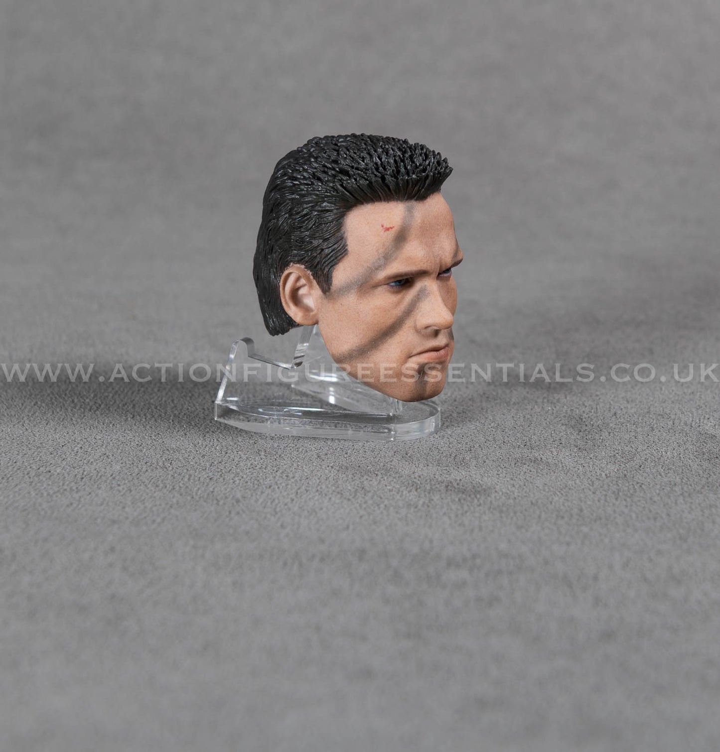 Arnold Schwarzenegger Commando Head Sculpt Custom 1/6 Hot Toys Scale