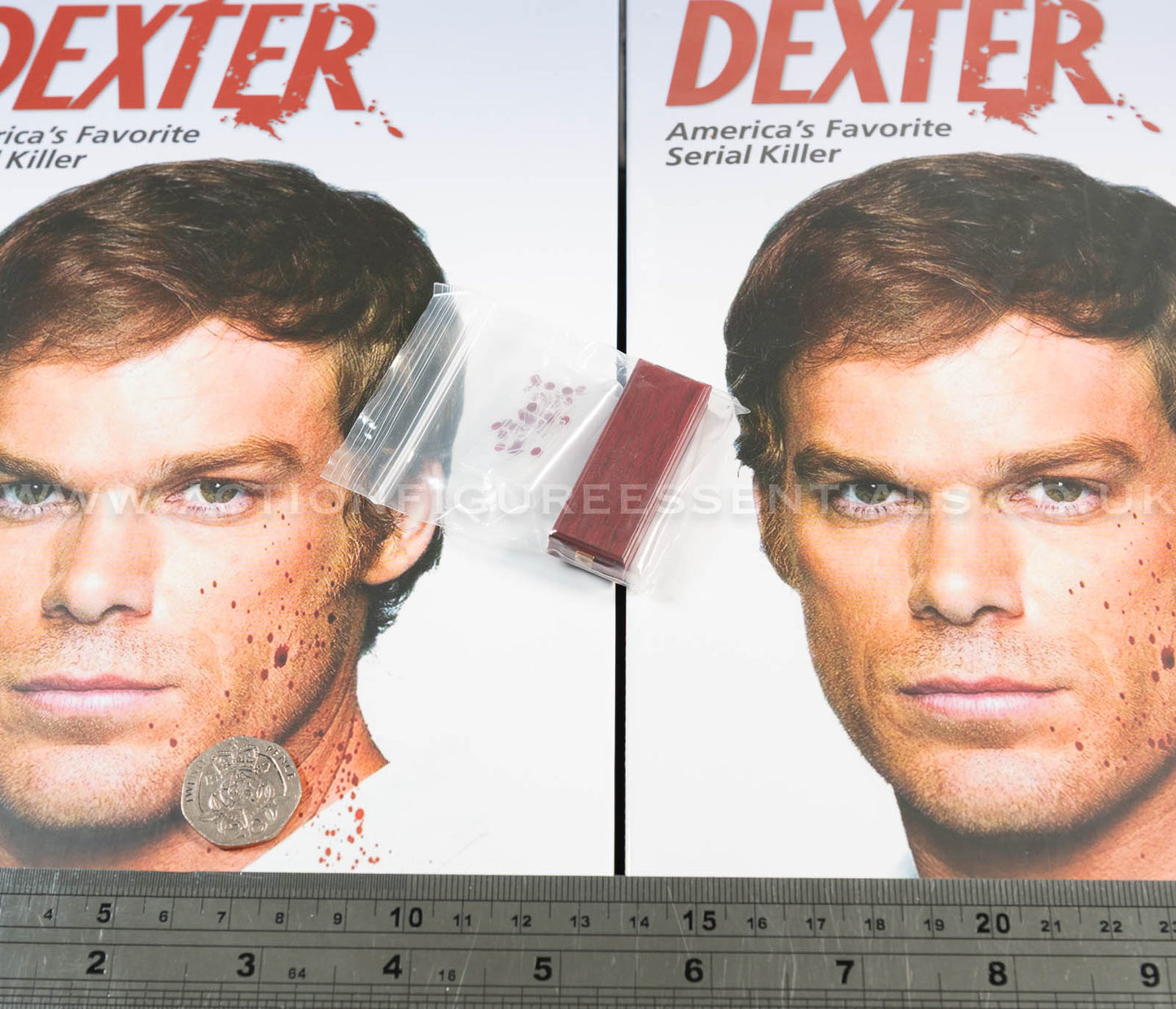 Dexter - Dexter Morgan - Blood Slide Box Set - Dark Passenger - FlashBack Figures 1:6 Scale Loose Parts