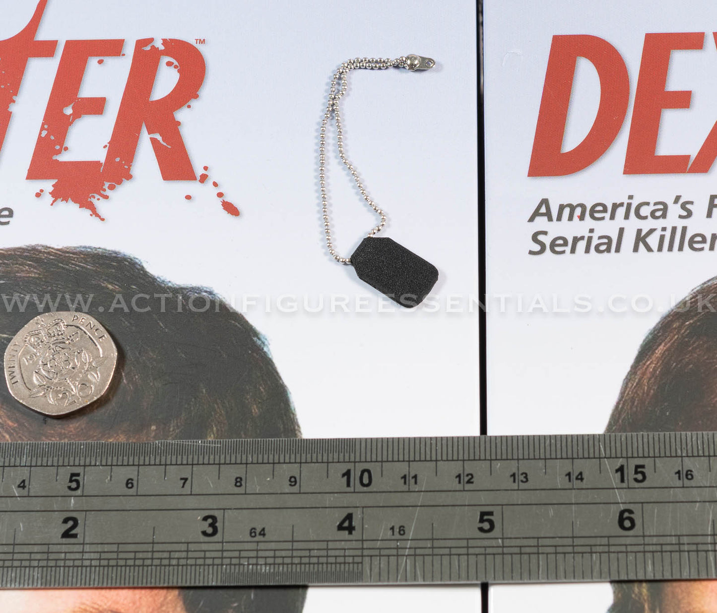Dexter - Dexter Morgan - Miami Metro ID Badge - Dark Passenger - FlashBack Figures 1:6 Scale Loose Parts