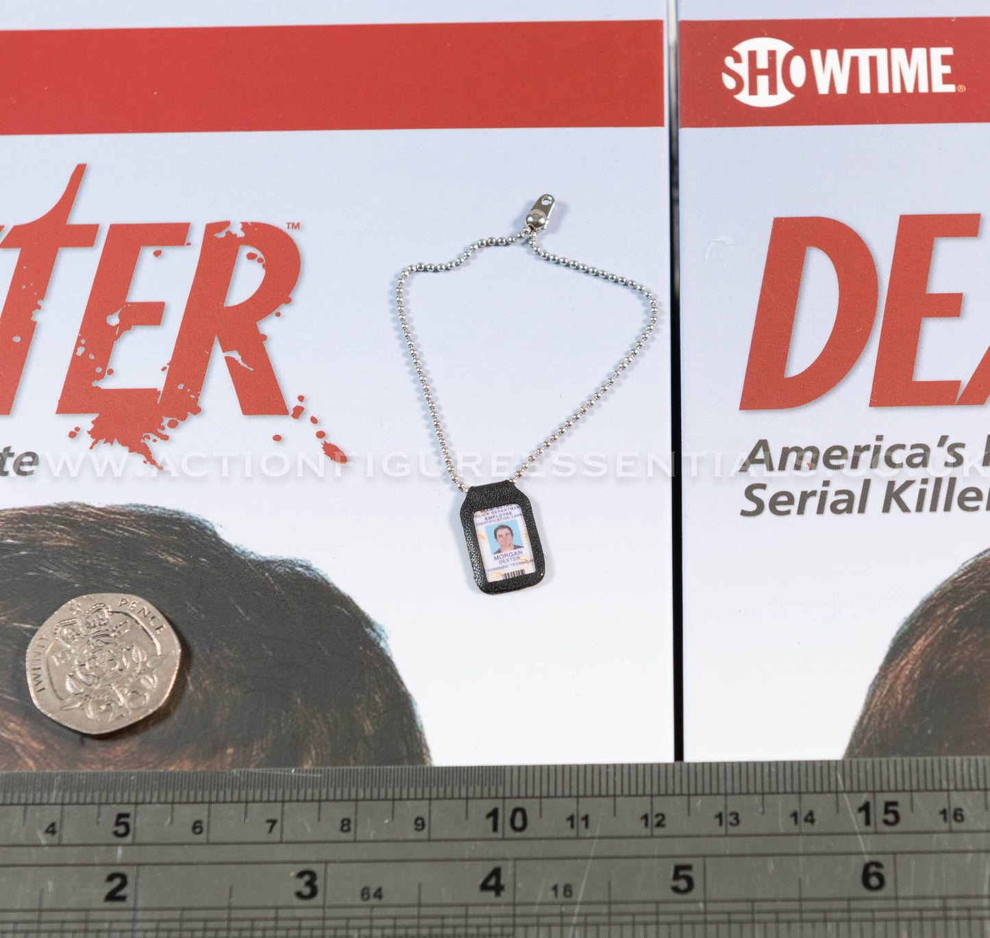 Dexter - Dexter Morgan - Miami Metro ID Badge - Dark Passenger - FlashBack Figures 1:6 Scale Loose Parts