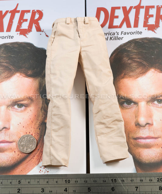 Dexter - Dexter Morgan - Khaki Pants - Dark Passenger - FlashBack Figures 1:6 Scale Loose Parts