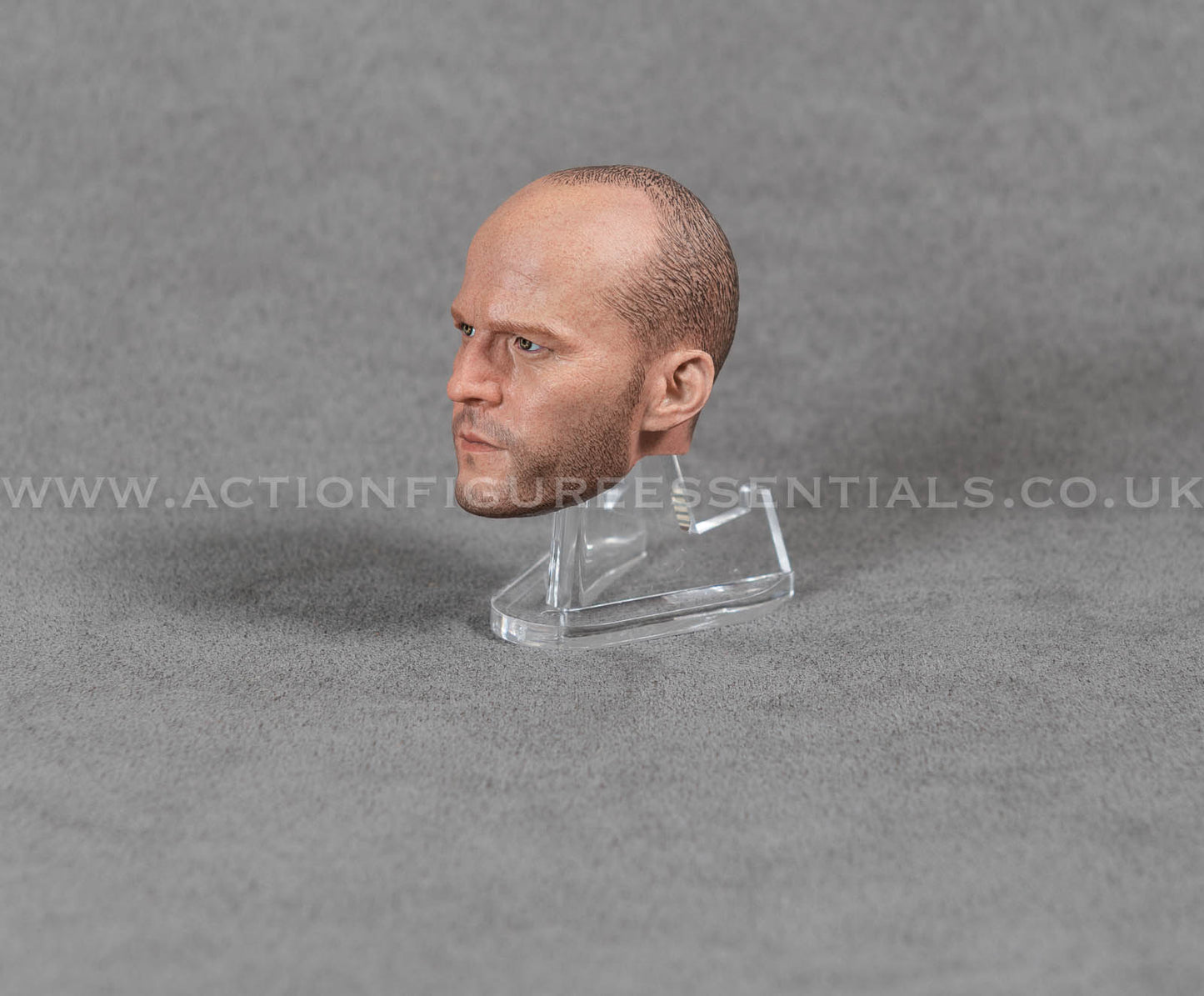 Jason Statham Head Sculpt Custom 12" 1/6 Hot Toys Scale
