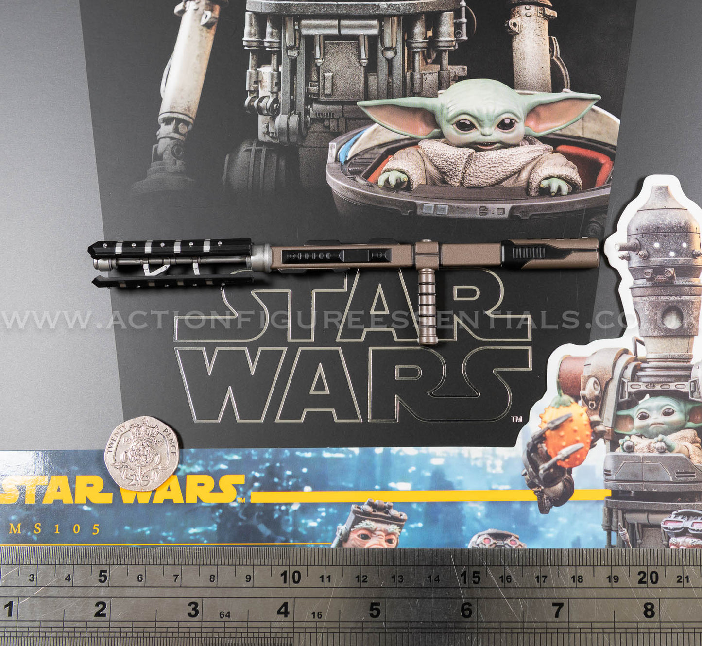 Hot Toys - IG-12 - Imperial Armored Commando’s Baton - Star Wars - TMS105 Special Edition- The Mandalorian - 1:6 Loose Parts