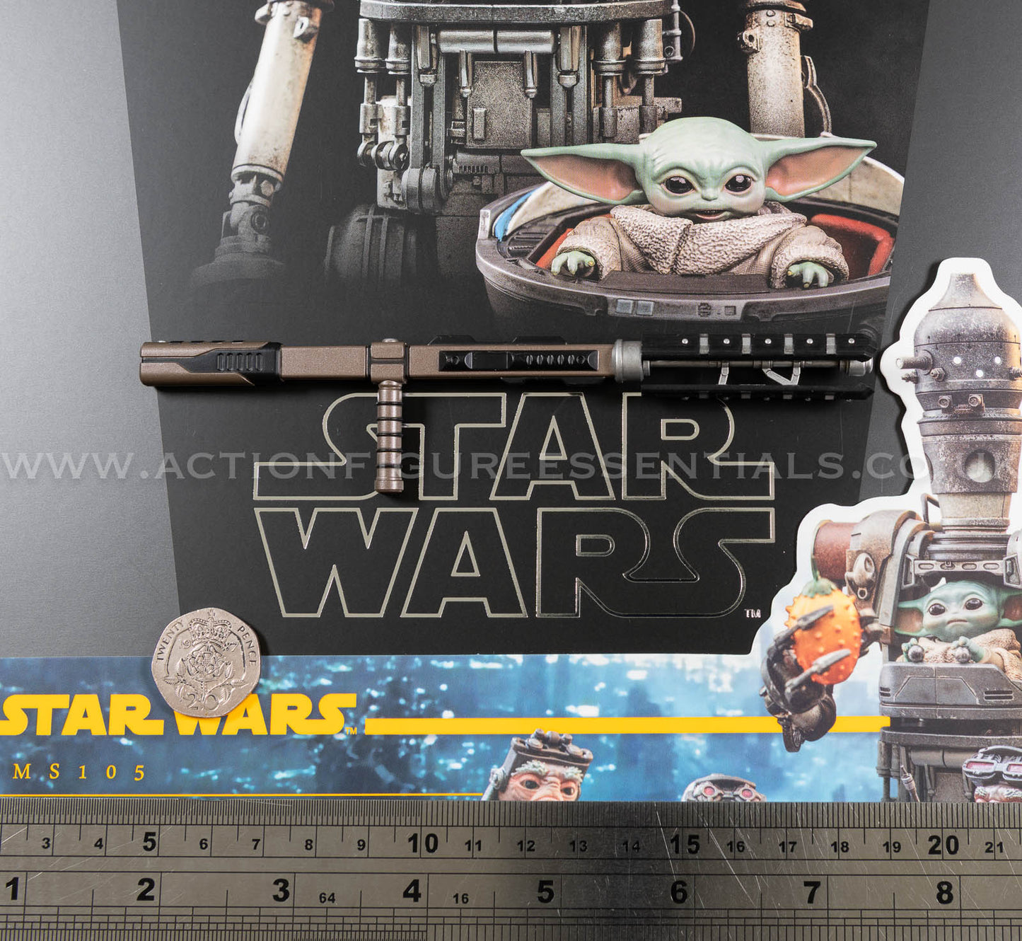 Hot Toys - IG-12 - Imperial Armored Commando’s Baton - Star Wars - TMS105 Special Edition- The Mandalorian - 1:6 Loose Parts