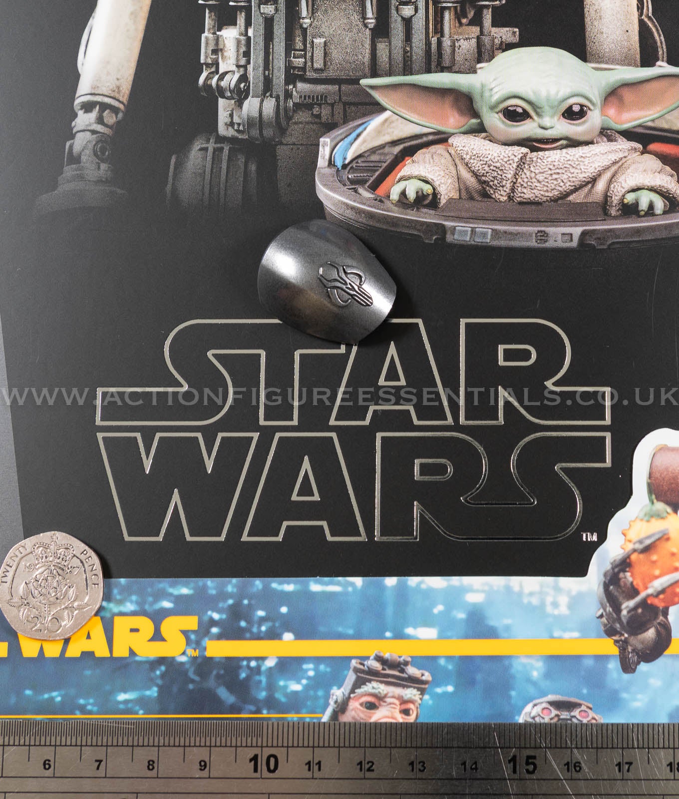 Hot Toys - IG-12 - Beskar Shoulder Armour - Bo Katan - Star Wars - TMS105 Special Edition- The Mandalorian - 1:6 Loose Parts