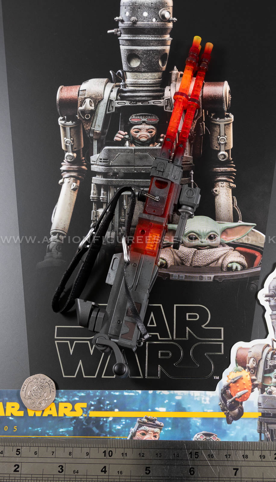 Hot Toys - IG-12 - Paz Vizsla’s Heated Heavy Blaster - Star Wars - TMS105 Special Edition- The Mandalorian - 1:6 Loose Parts