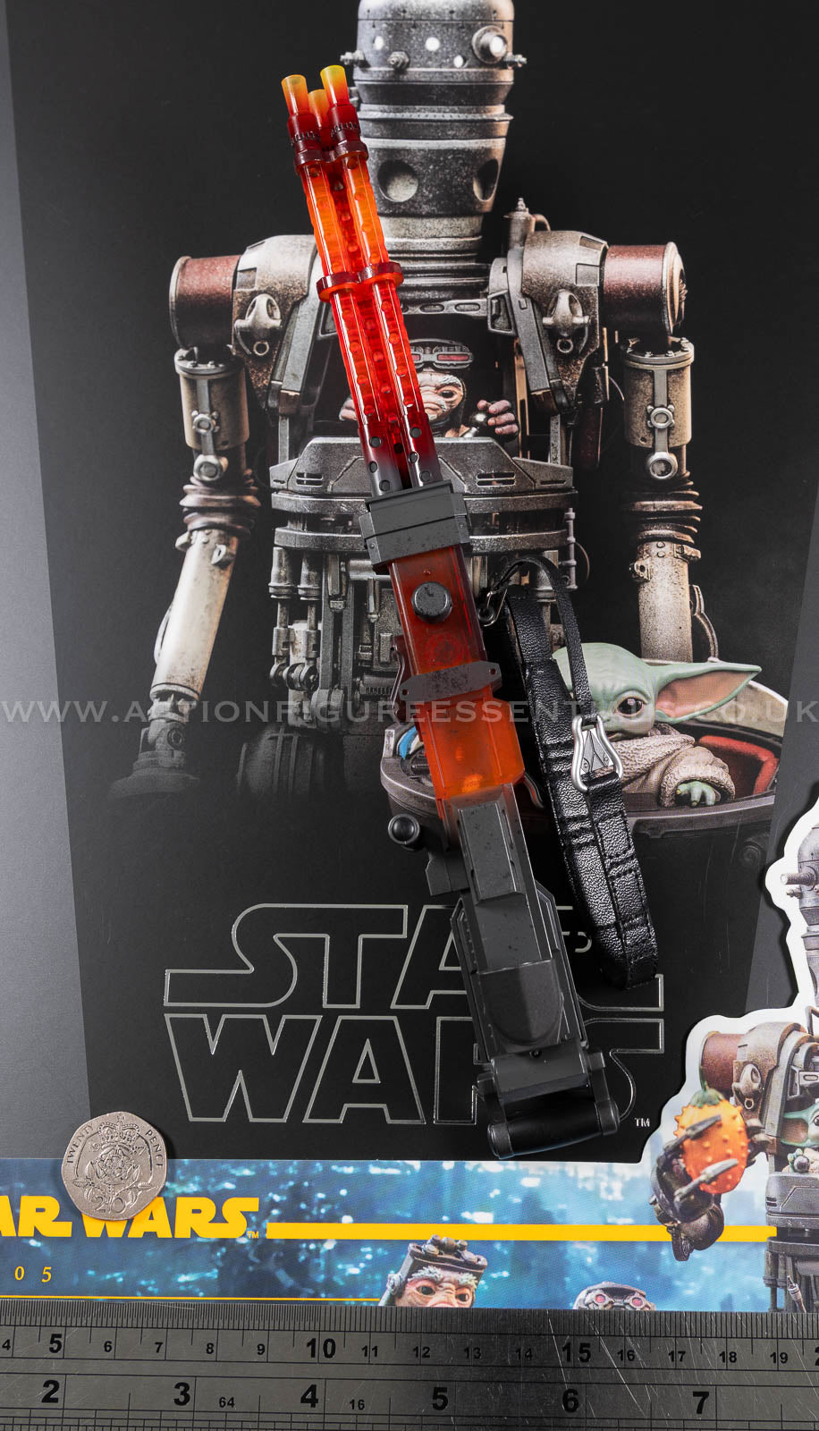 Hot Toys - IG-12 - Paz Vizsla’s Heated Heavy Blaster - Star Wars - TMS105 Special Edition- The Mandalorian - 1:6 Loose Parts