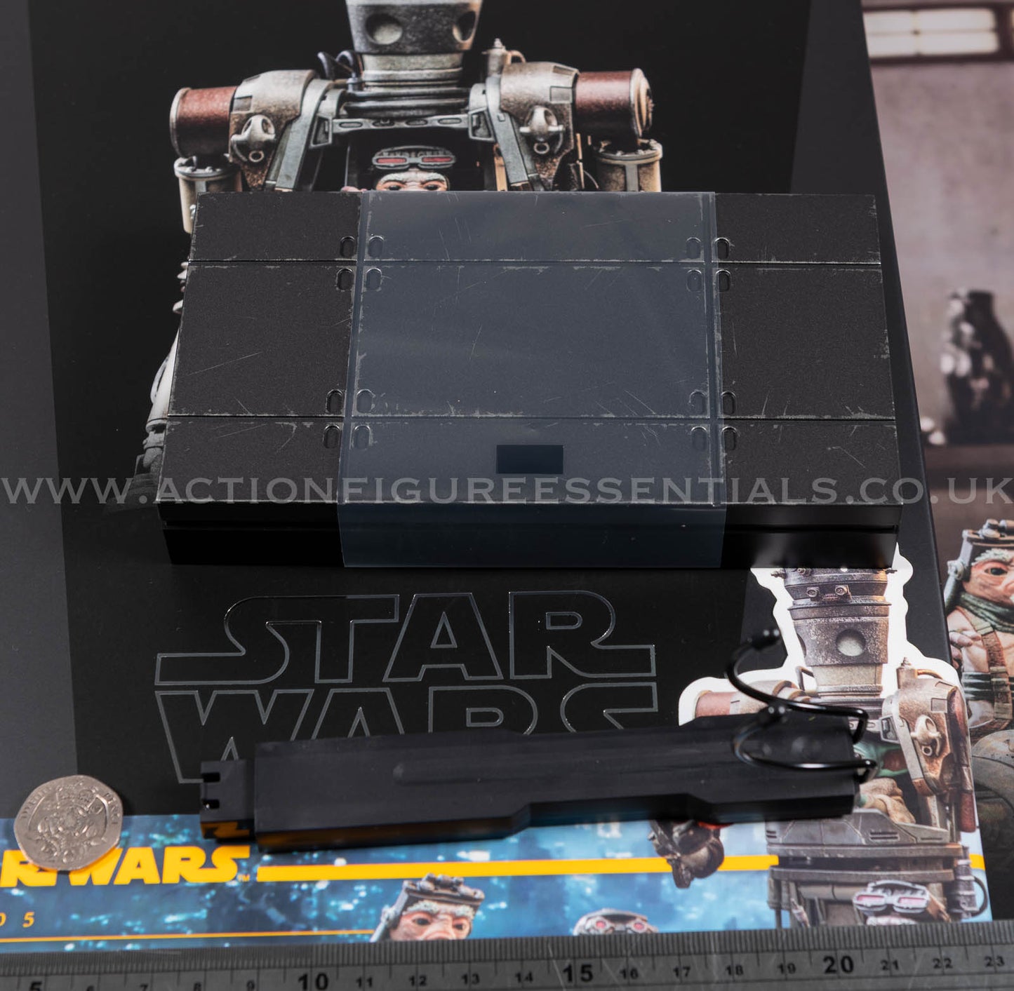Hot Toys - IG-12 - Display Stand - Star Wars - TMS105 Special Edition - The Mandalorian - 1:6 Loose Parts