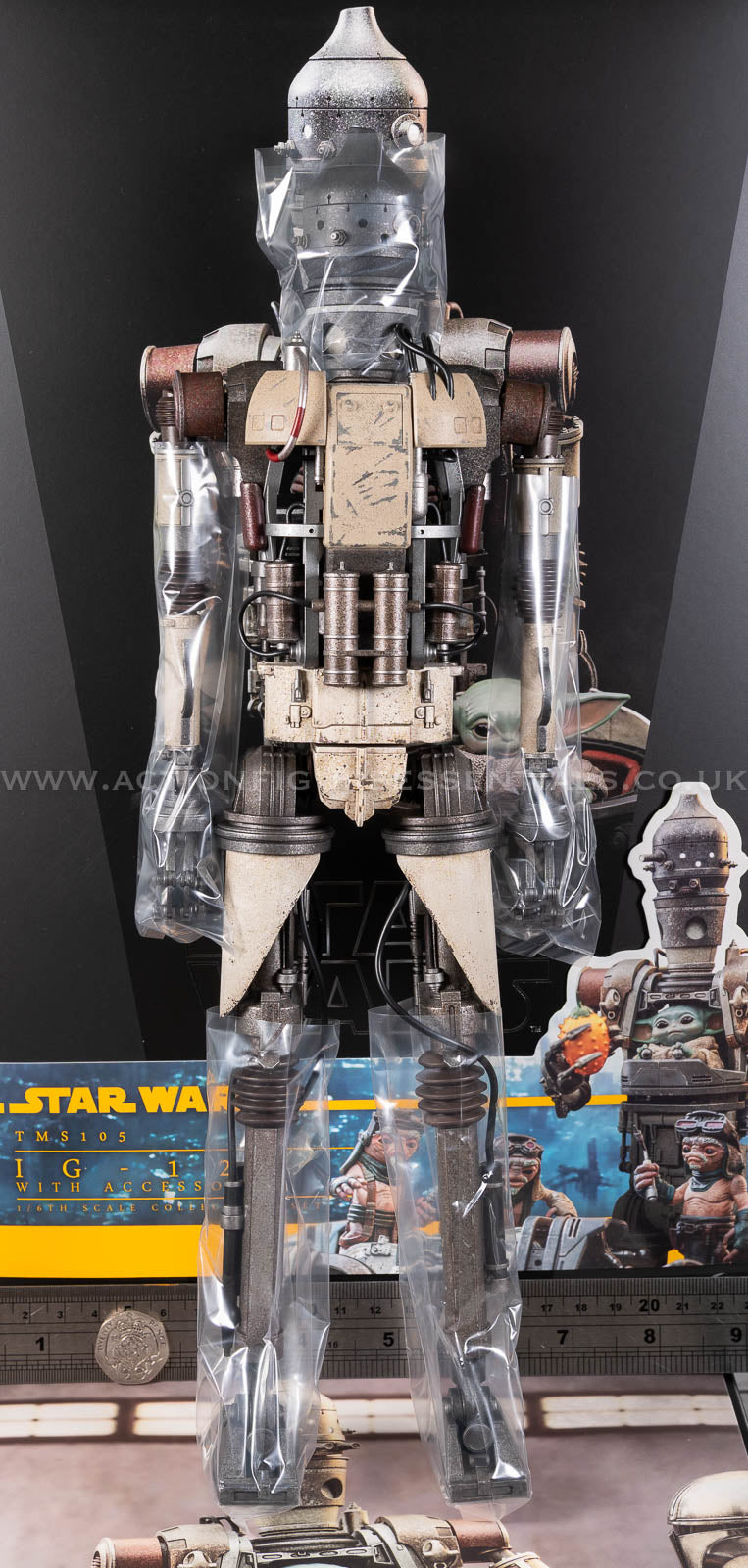 Hot Toys - IG-12 Figure - Star Wars - TMS105 Special Edition - The Mandalorian - 1:6 Loose Parts