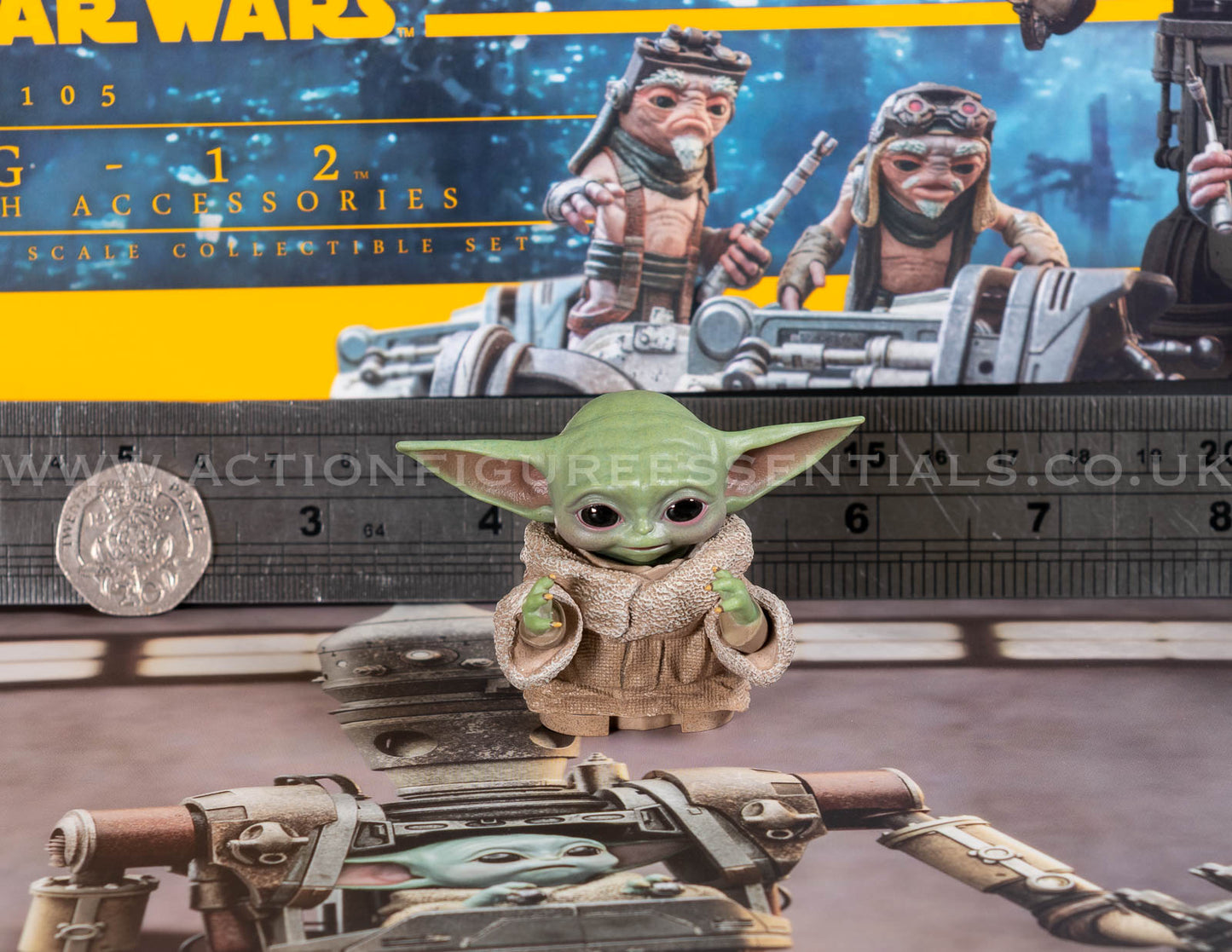 Hot Toys - IG-12 - Grogu Figure - Star Wars - TMS105 Special Edition - The Mandalorian - 1:6 Loose Parts