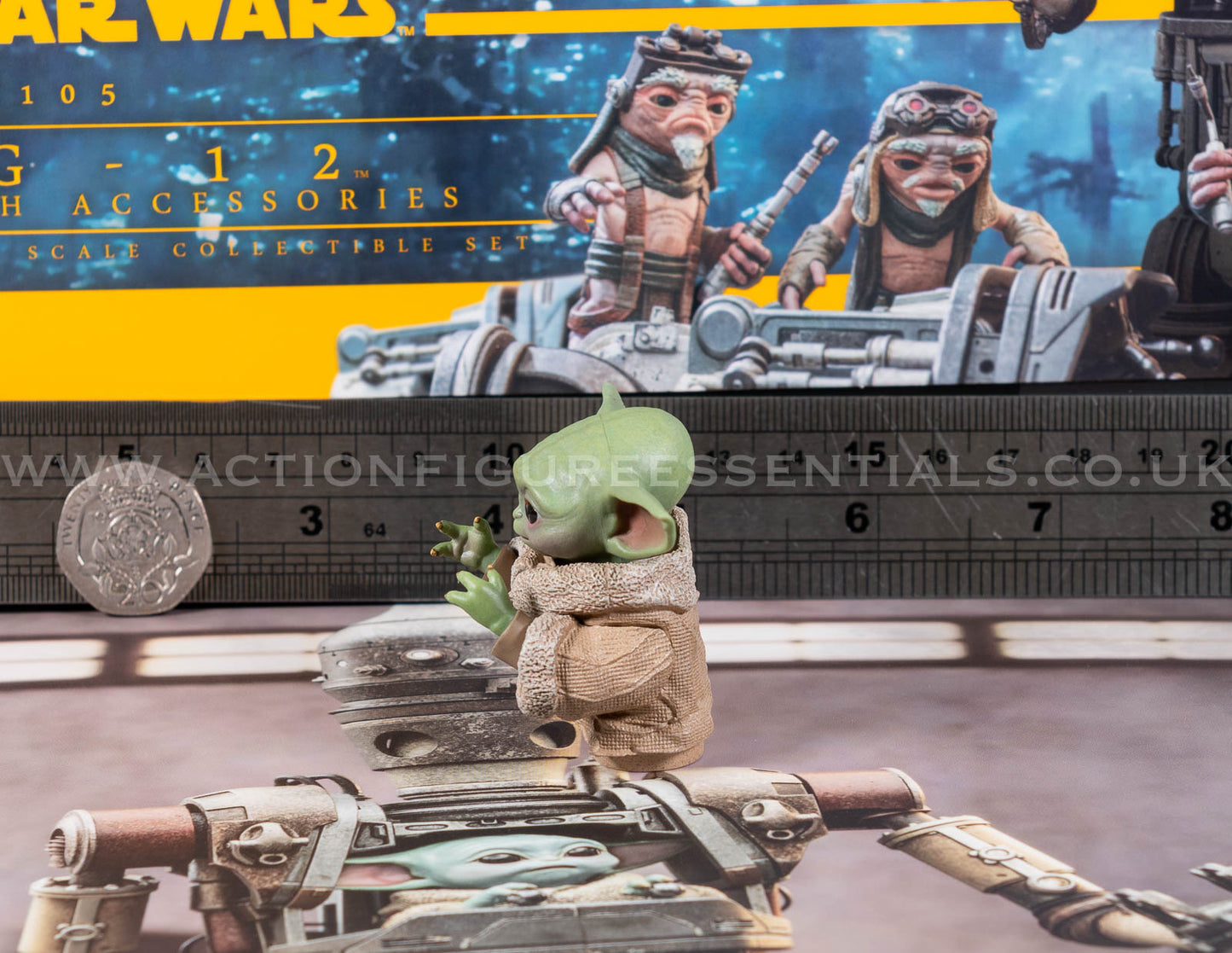 Hot Toys - IG-12 - Grogu Figure - Star Wars - TMS105 Special Edition - The Mandalorian - 1:6 Loose Parts