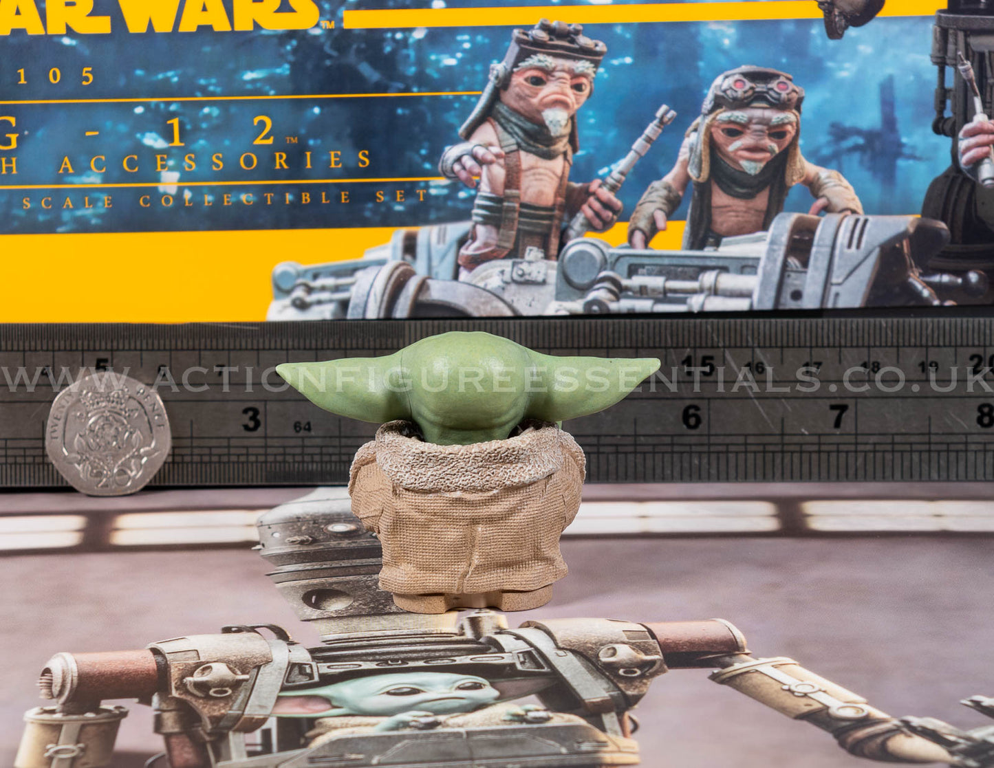 Hot Toys - IG-12 - Grogu Figure - Star Wars - TMS105 Special Edition - The Mandalorian - 1:6 Loose Parts
