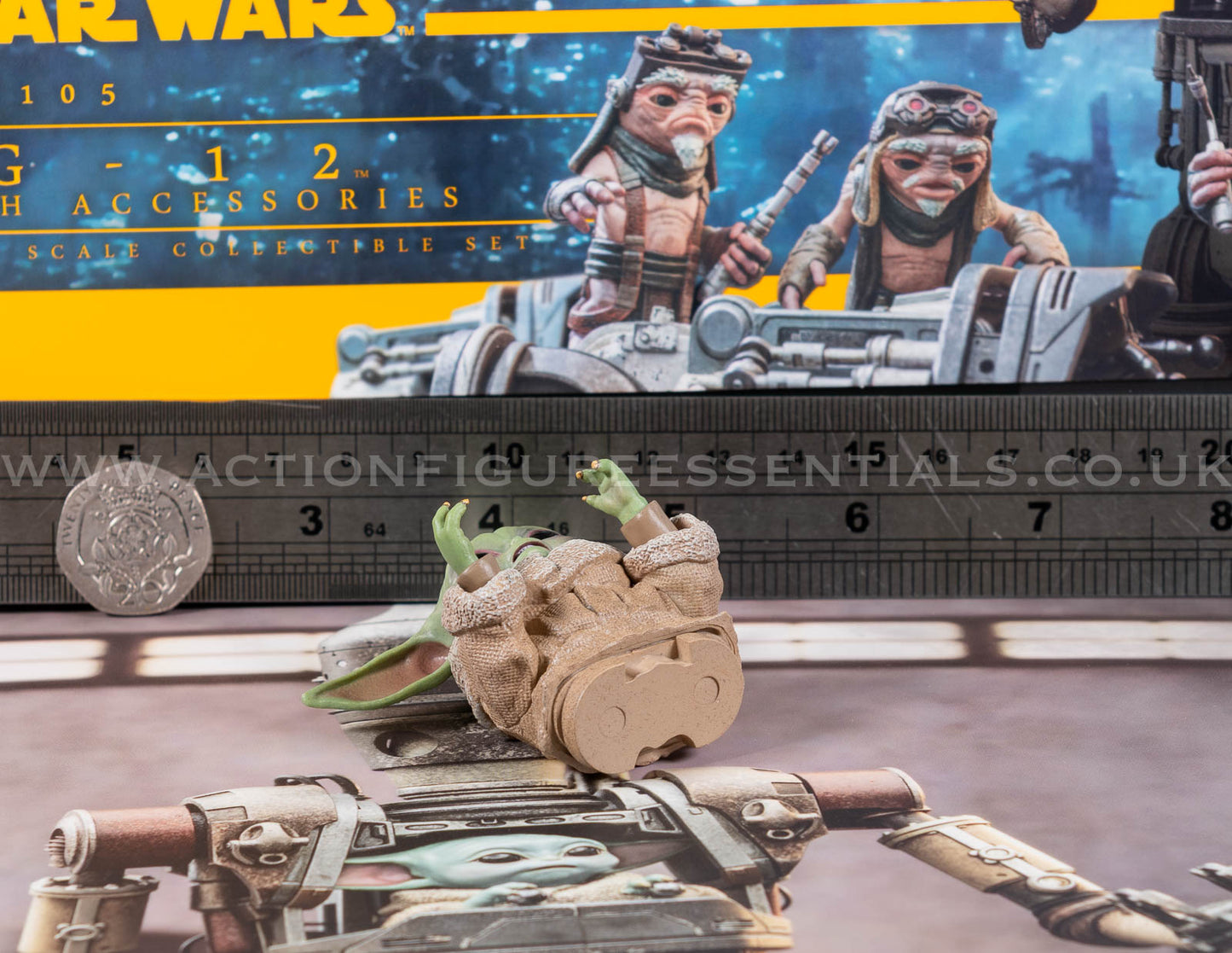 Hot Toys - IG-12 - Grogu Figure - Star Wars - TMS105 Special Edition - The Mandalorian - 1:6 Loose Parts