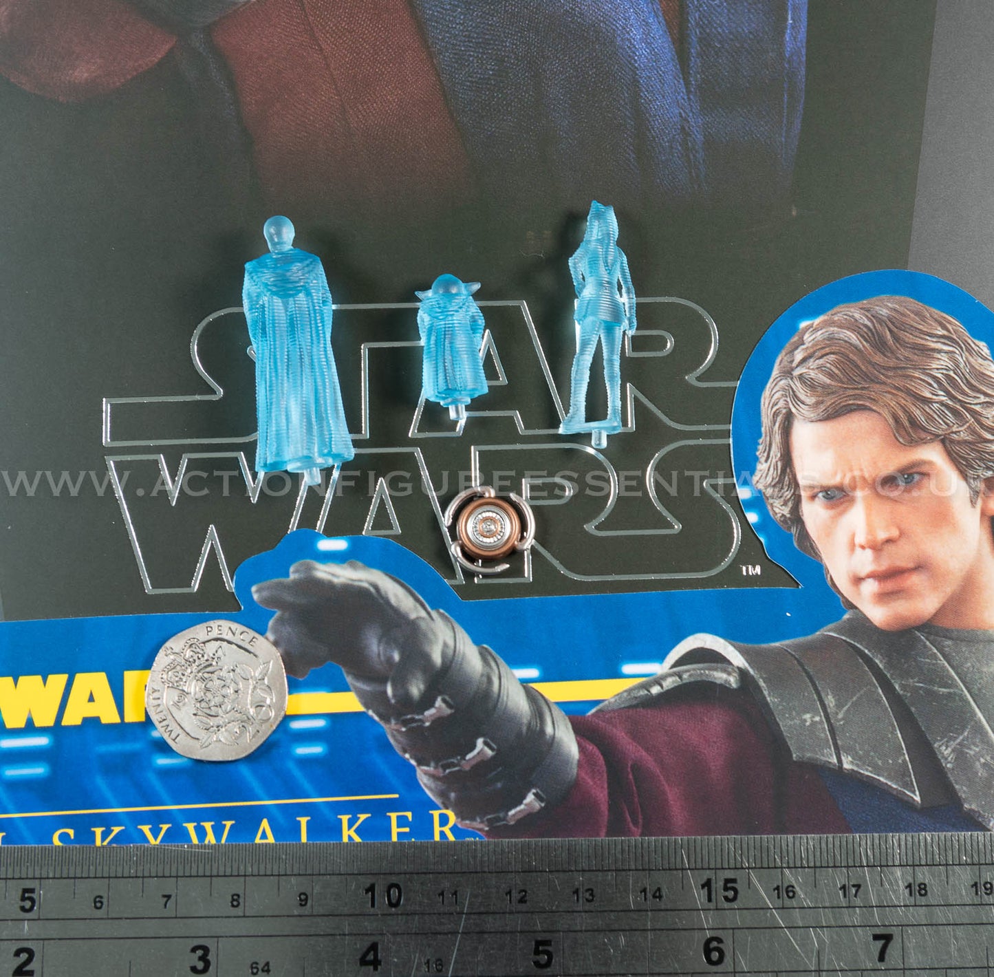 Hot Toys - Anakin Skywalker - Hologram Set - Star Wars - TMS019 Special Edition - 1:6 Loose Parts