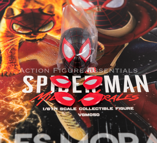 Hot Toys Spider-Man Miles Morales Bodega Head Sculpt + Eyes VGM50 1/6 Marvel