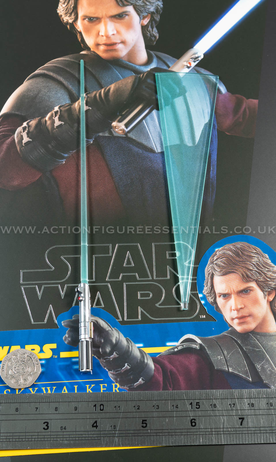 Hot Toys - Anakin Skywalker - Lightsaber Hilt Set - Star Wars - TMS019 Special Edition - 1:6 Loose Parts