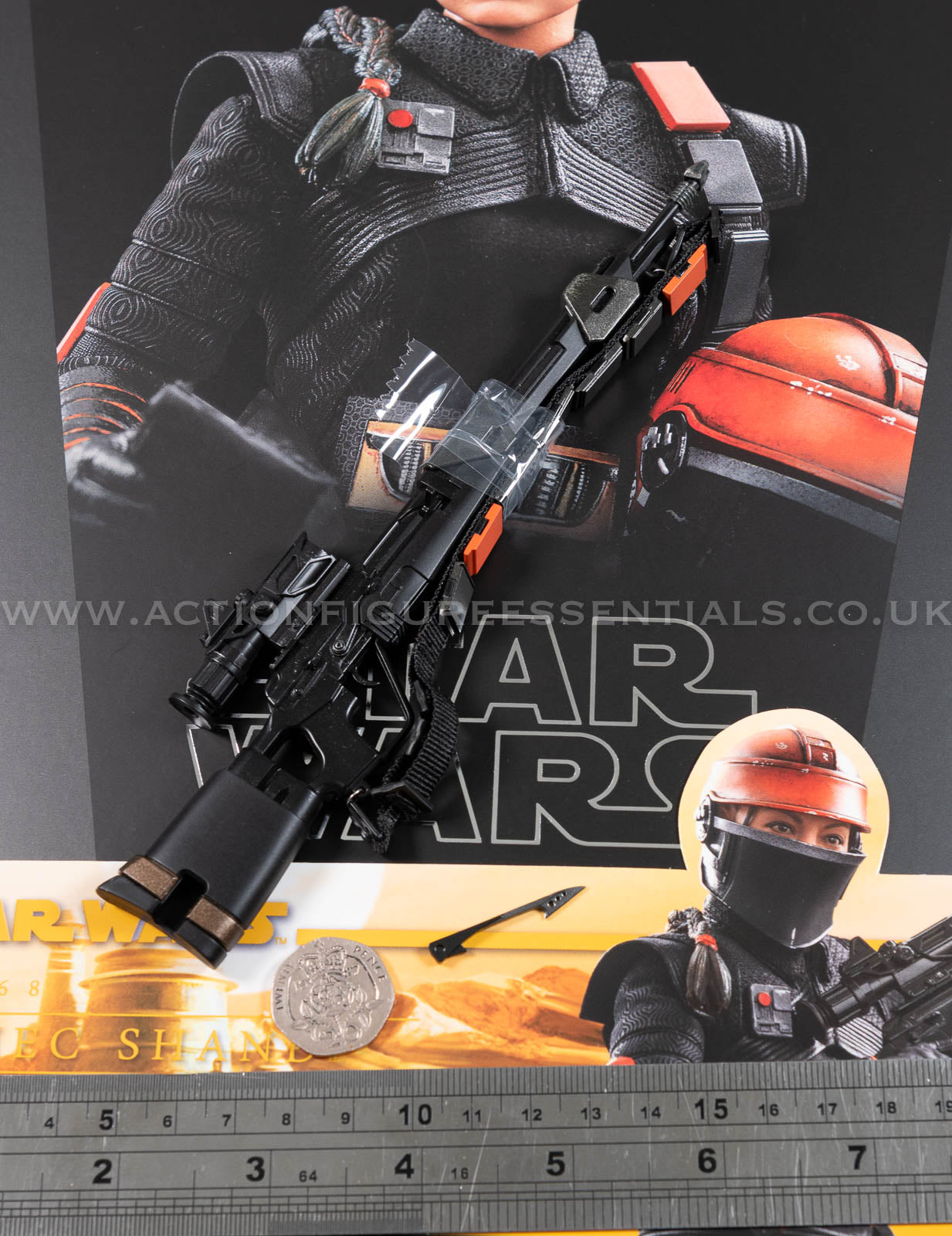 Hot Toys Fennec Shand MK Sniper Rifle Weapon - Star Wars - TMS068 - 1:6 Loose Parts