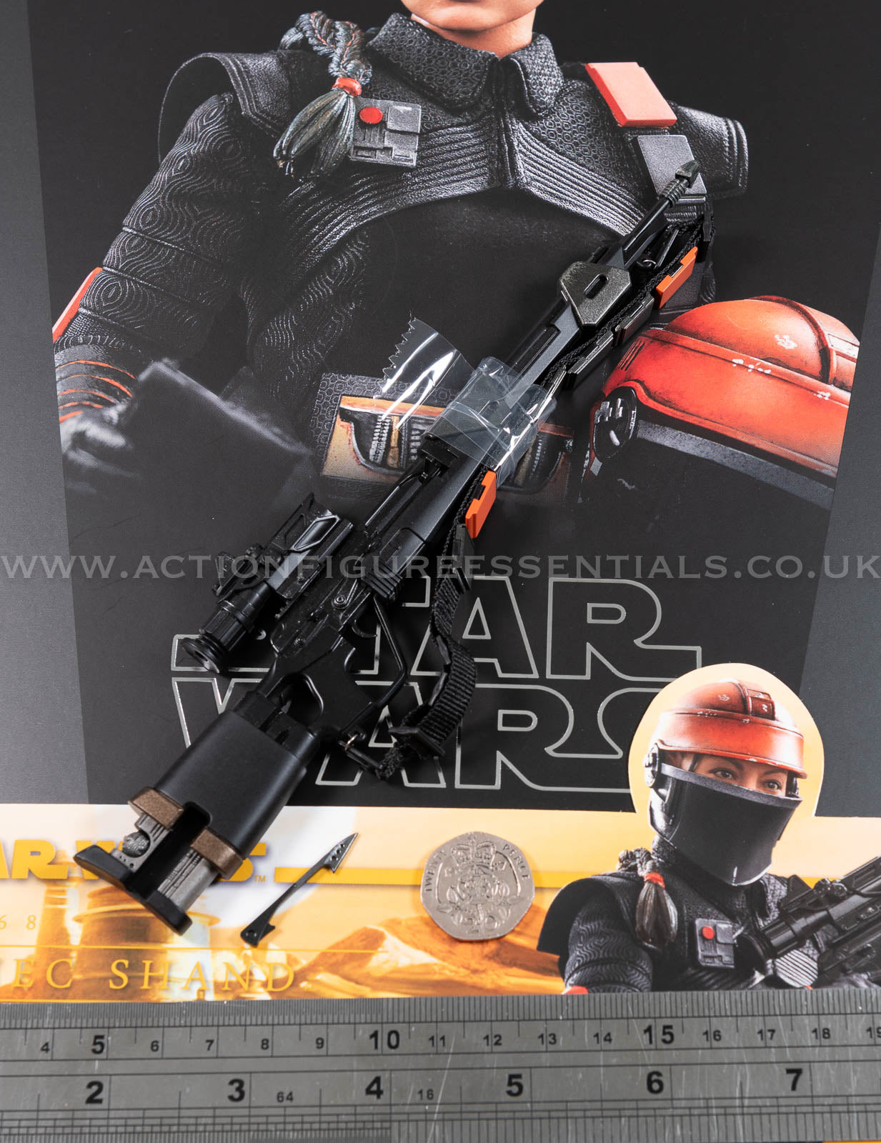 Hot Toys Fennec Shand MK Sniper Rifle Weapon - Star Wars - TMS068 - 1:6 Loose Parts