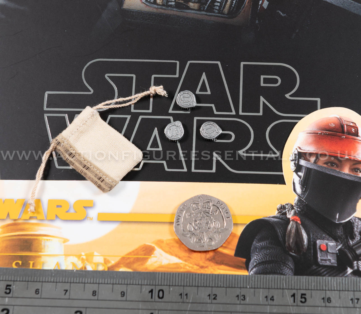 Hot Toys Star Wars Bounty Bag Coin Credits Fennec Shand - TMS068 - 1:6 Loose Parts