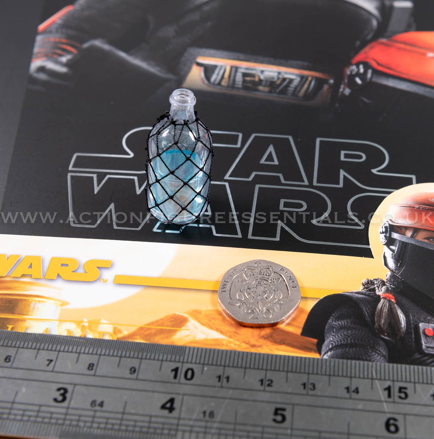 Hot Toys Blue Spotchka Drink in Bottle Fennec Shand - Star Wars - TMS068 - 1:6 Loose Parts