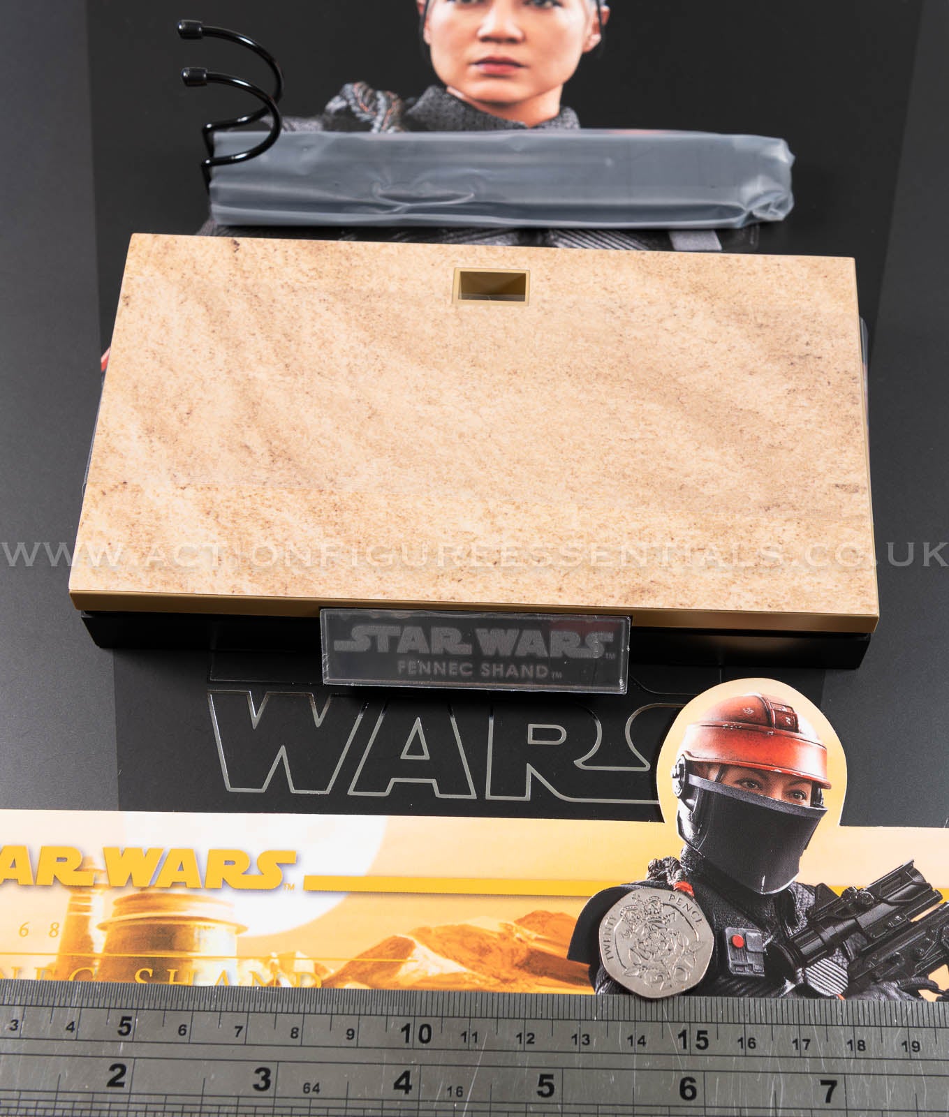 Hot Toys Fennec Shand Display Stand - Star Wars - TMS068 - 1:6 Loose Parts