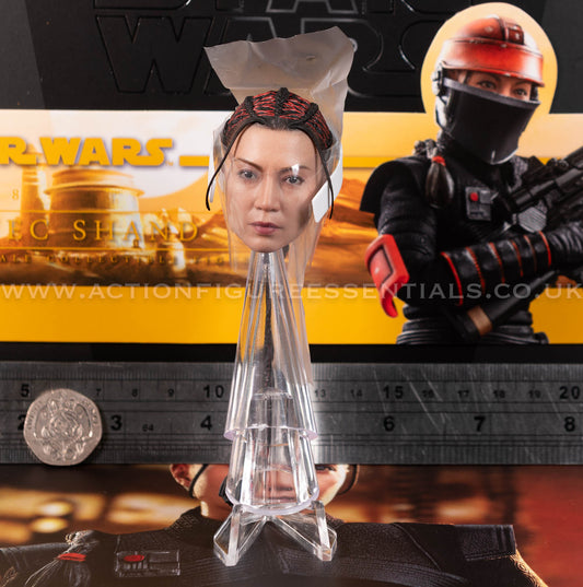 Hot Toys Fennec Shand (Ming-Na Wen) Head Sculpt - Star Wars - TMS068 - 1:6 Loose Parts