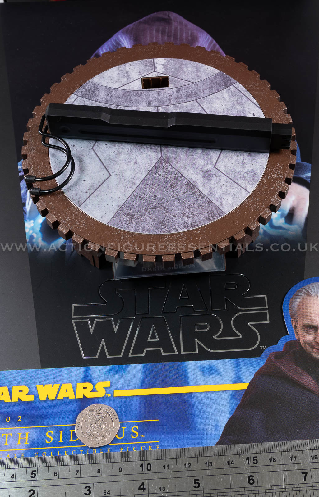 Hot Toys Display Stand Emperor Palpatine - Star Wars - Darth Sidious TMS102 - 1:6 Loose Parts