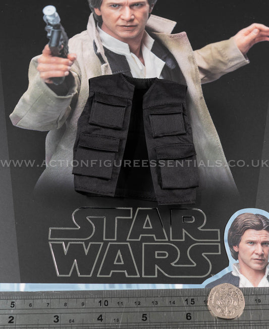 Hot Toys - Han Solo Vest - Star Wars - MMS740 - Return of The Jedi 1:6 Loose Parts